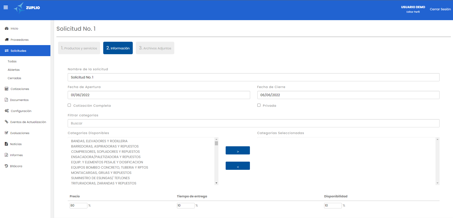 Zuplio Providers Dashboard